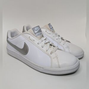 Nike Court Majestic Sneakers White/Silver Women's Size 8.5